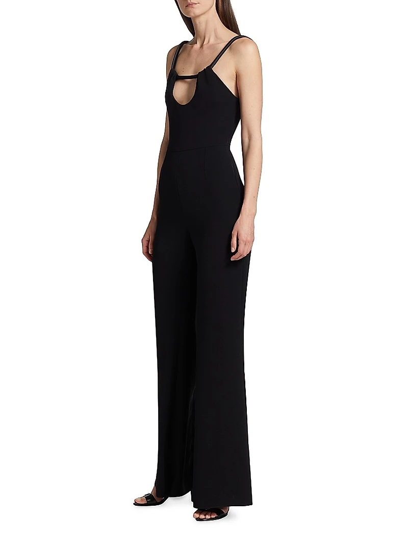 Frankie Keyhole Flare Jumpsuit