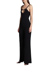 Frankie Keyhole Flare Jumpsuit