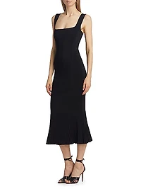 Atalanta Sleeveless Knit Midi-Dress