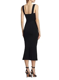 Atalanta Sleeveless Knit Midi-Dress