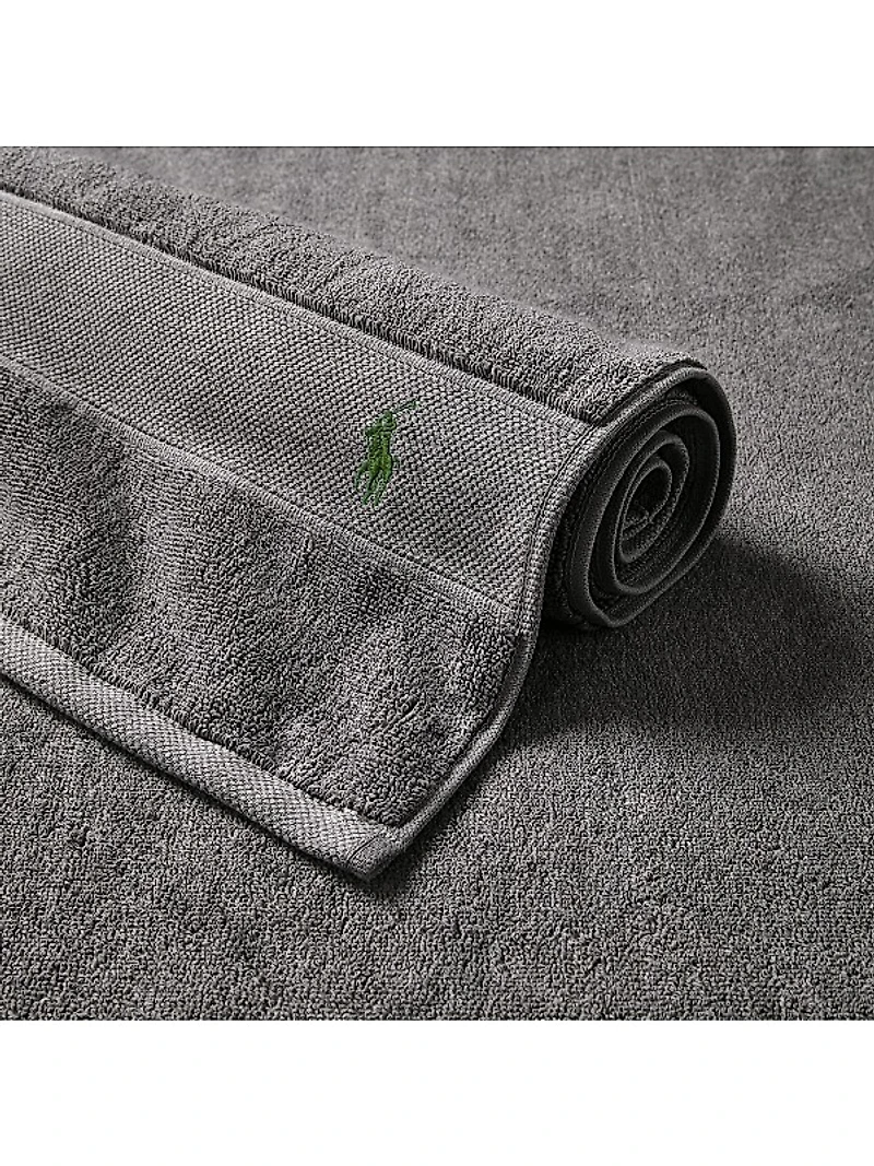 Polo Player Cotton Bath Mat