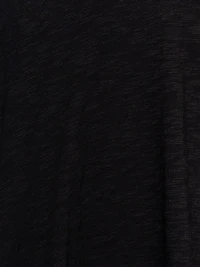 V-Neck Short Sleeve Shrunken Boyfriend Tee