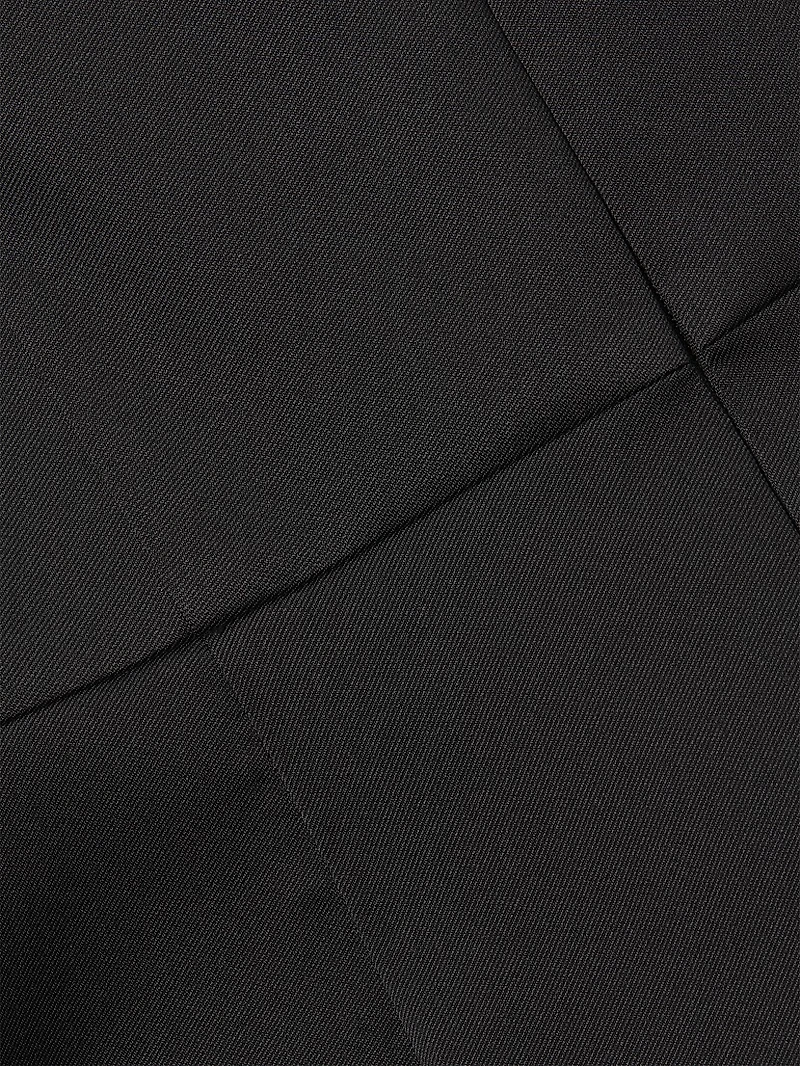 Draped Mikado Sheath Dress