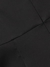 Draped Mikado Sheath Dress