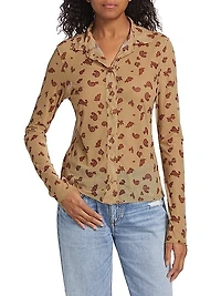 Paisley Mesh Shirt