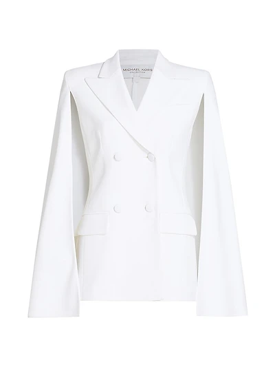 Cape Double-Breasted Jacket
