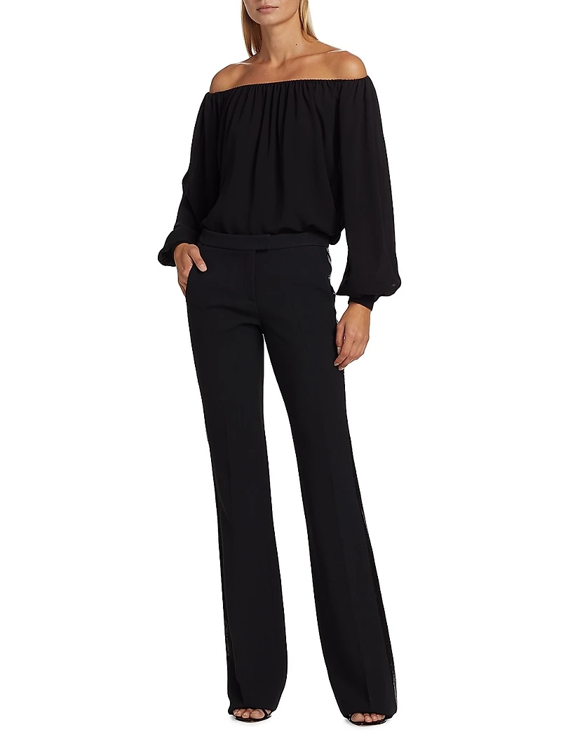 Haylee Flared Tuxedo Pants