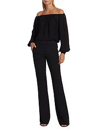 Haylee Flared Tuxedo Pants