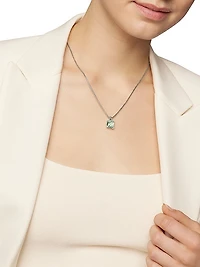 Chatelaine Pendant Necklace in Sterling Silver