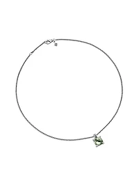 Chatelaine Pendant Necklace in Sterling Silver