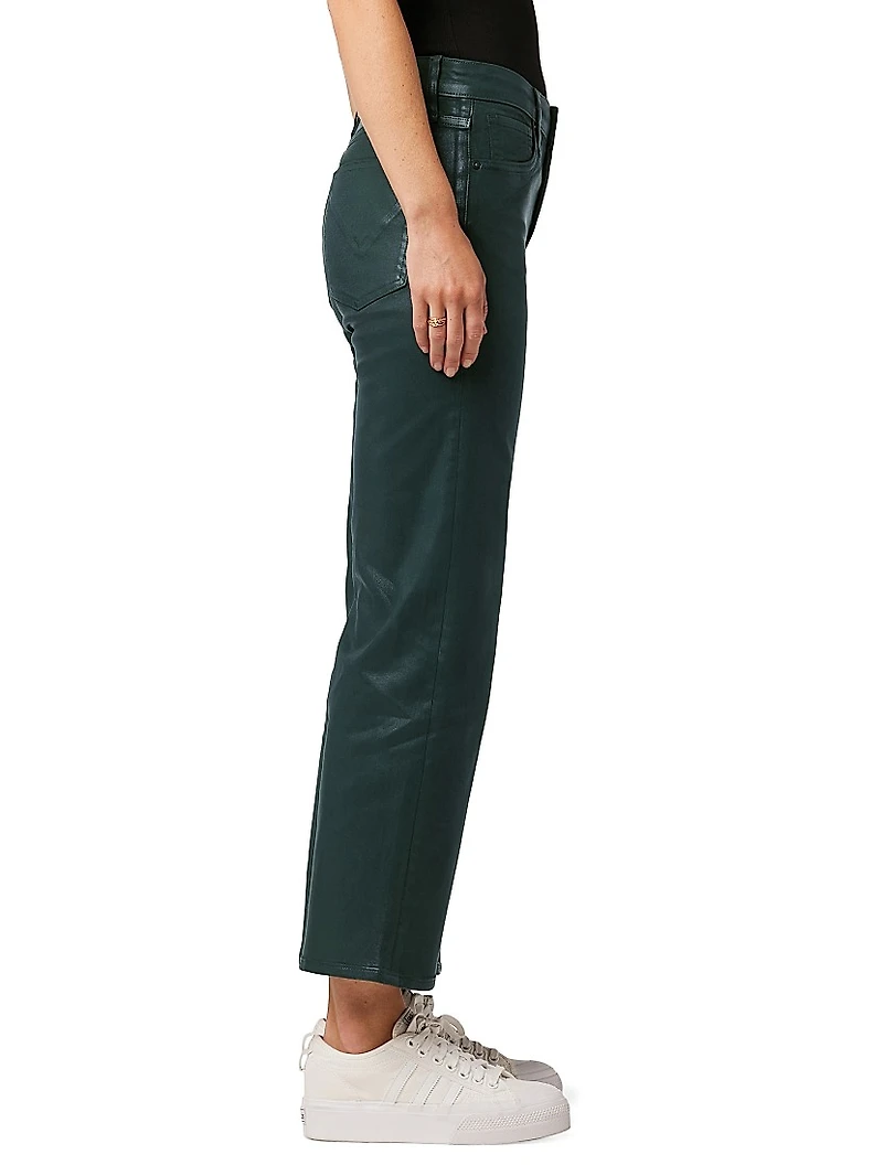 Rosie High-Rise Wide Leg Crop Pants