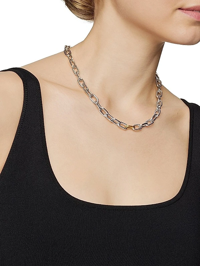 DY Madison Chain Necklace in Sterling Silver