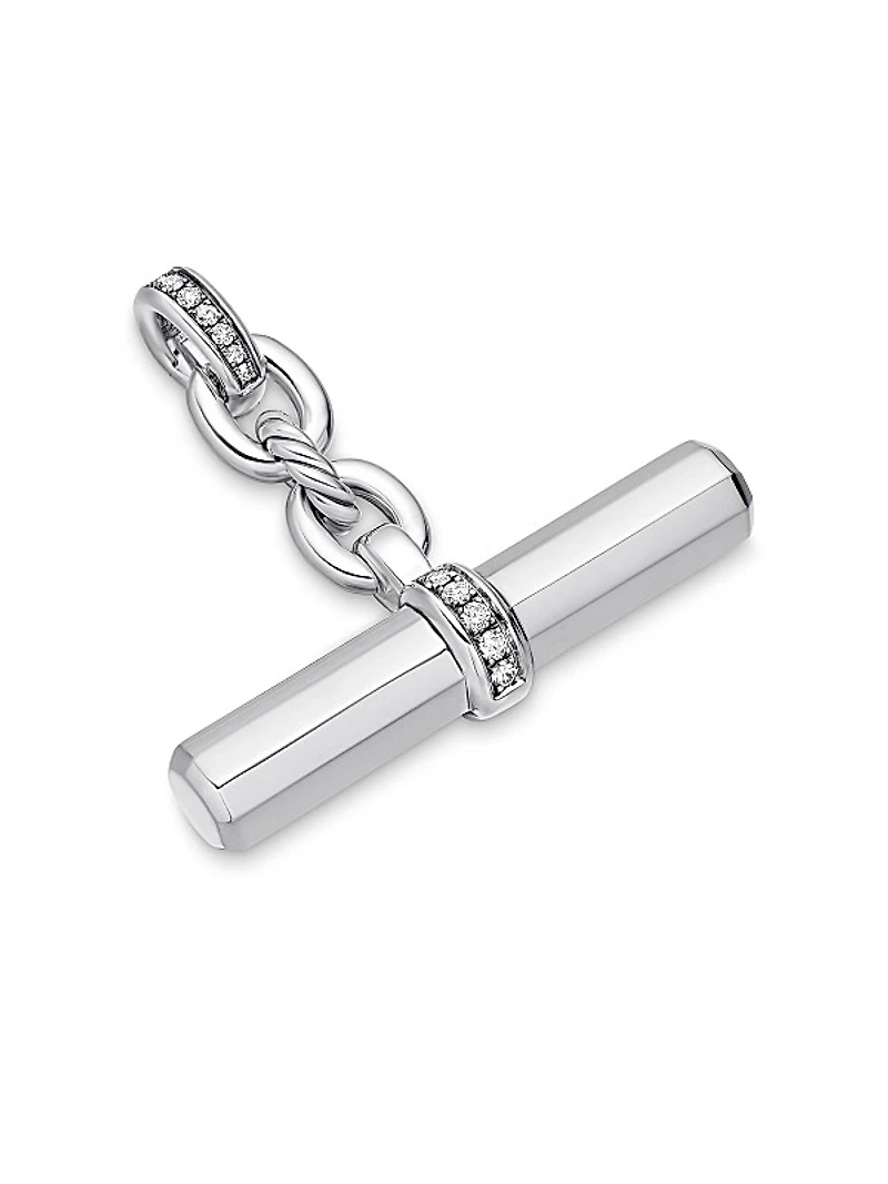 Lexington E/W Chain Necklace in Sterling Silver