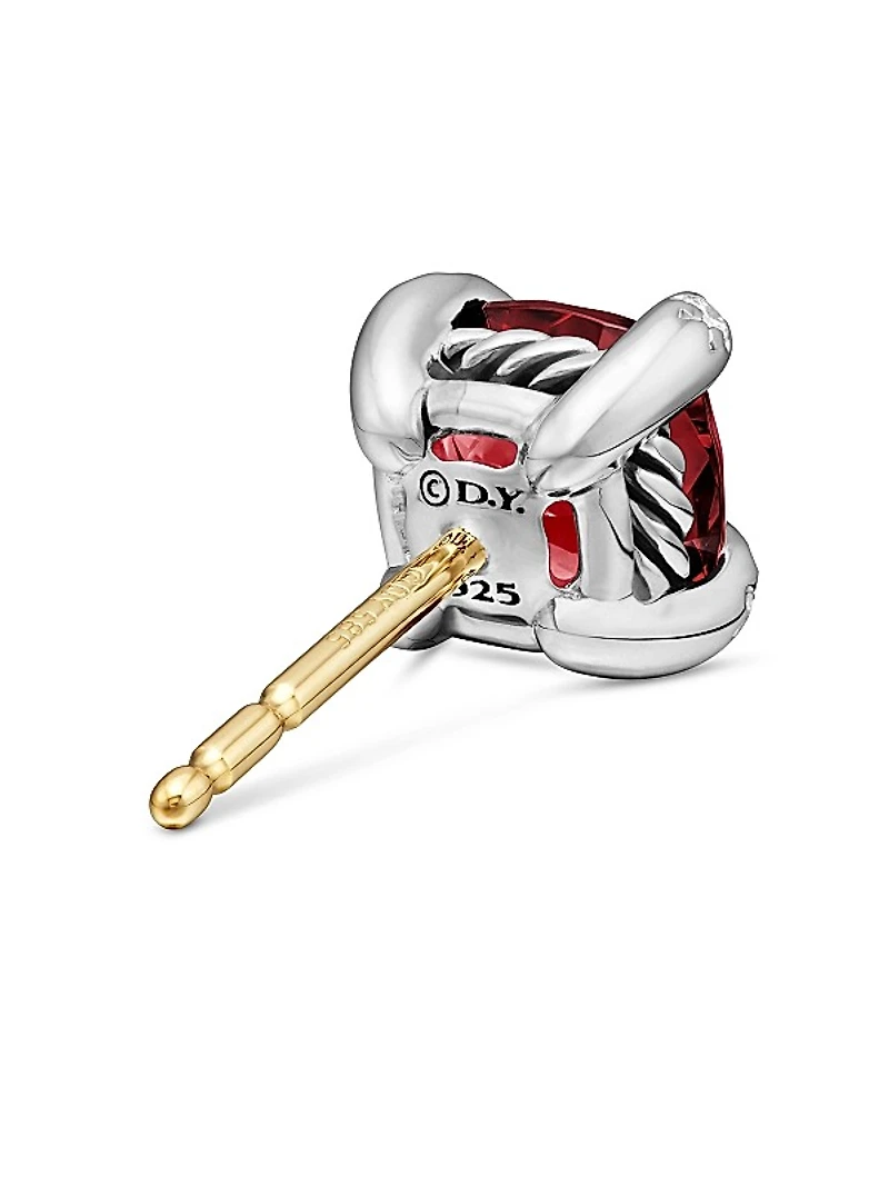 Petite Chatelaine Stud Earrings in Sterling Silver