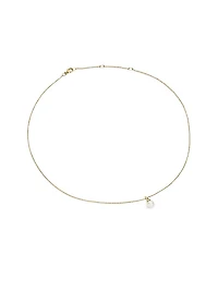 Petite Solari Pendant Necklace in 18K Yellow Gold