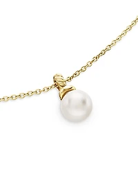 Petite Solari Pendant Necklace in 18K Yellow Gold