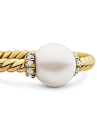 Petite Solari Station Ring 18K Yellow Gold