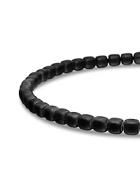 Spiritual Beads Cushion Bracelet Sterling Silver