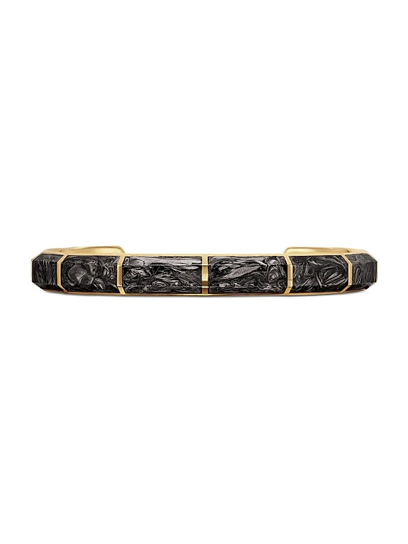 Streamline Cuff Bracelet in 18K Yellow Gold