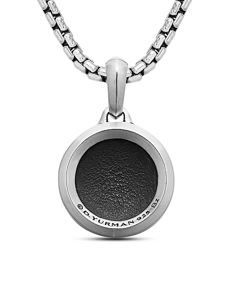 Tree of Life Amulet in Sterling Silver with Bronze, 22.8mm