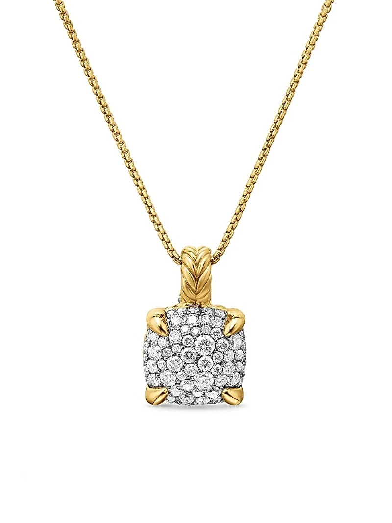 Chatelaine Pendant Necklace in 18K Yellow Gold