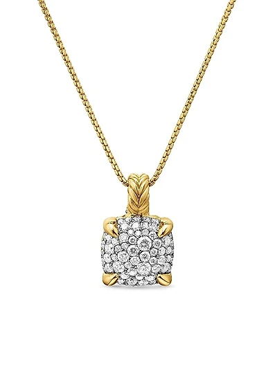 Chatelaine Pendant Necklace in 18K Yellow Gold