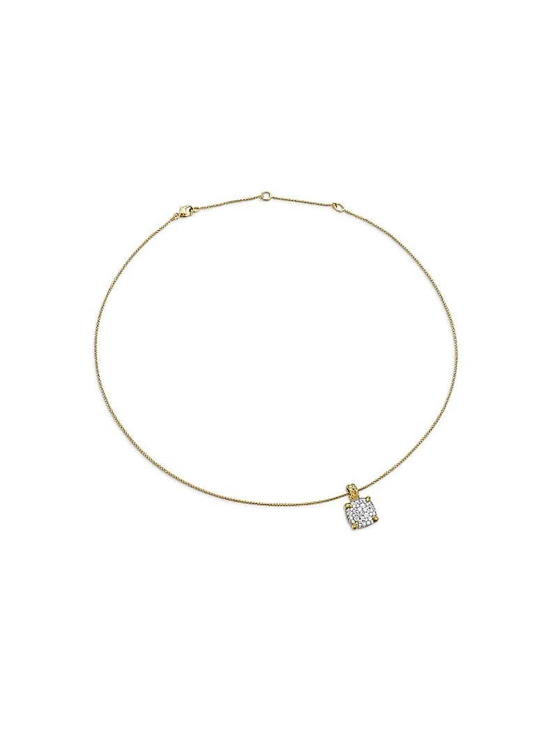 Chatelaine Pendant Necklace in 18K Yellow Gold