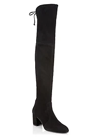 Yulianaland 60MM Leather Over-The-Knee Boots