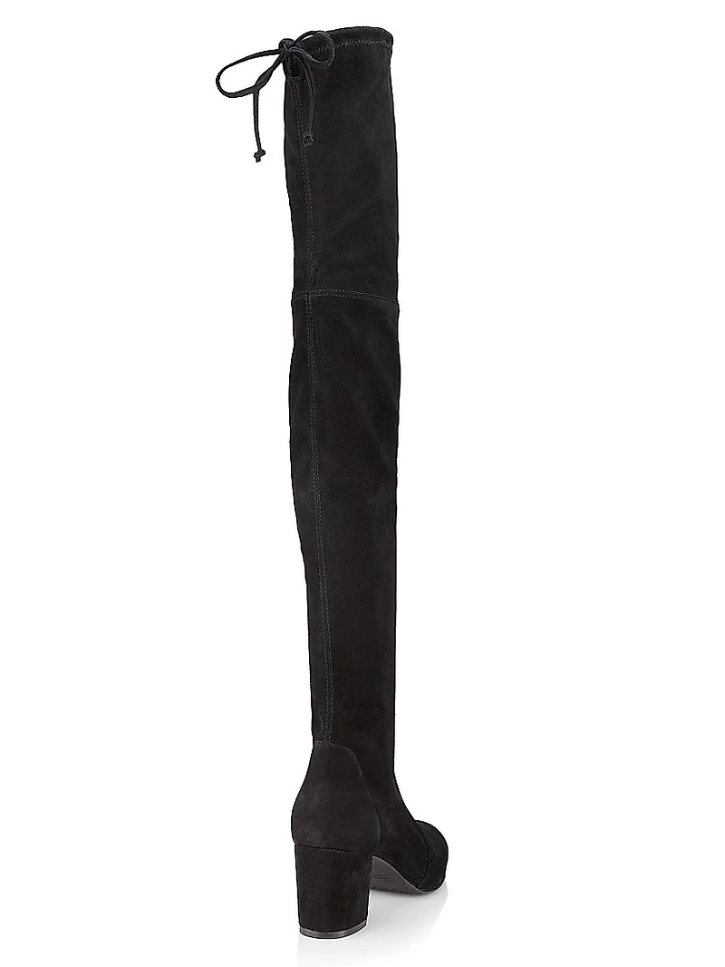 Yulianaland 60MM Leather Over-The-Knee Boots
