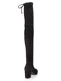 Yulianaland 60MM Leather Over-The-Knee Boots