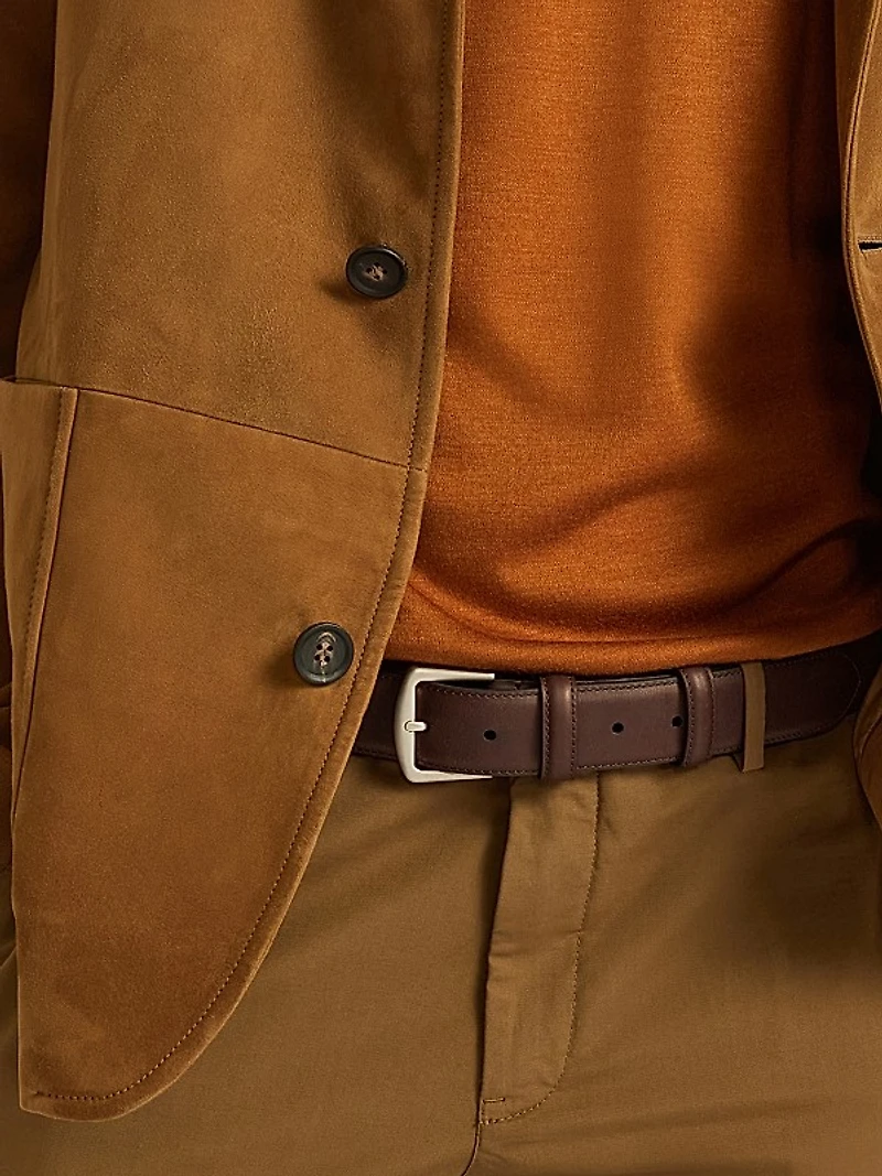 Leather Buckle Belt