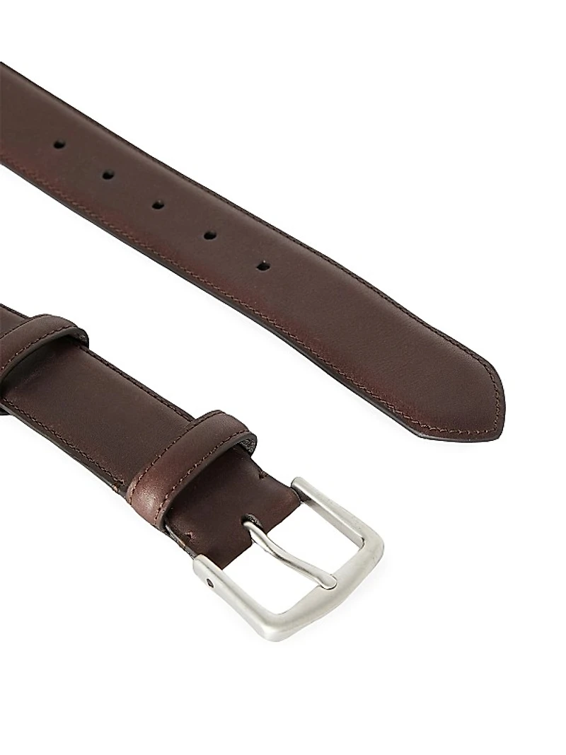 Leather Buckle Belt