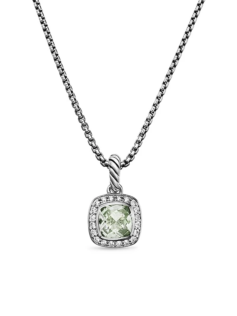 Petite Albion Pendant Necklace in Sterling Silver