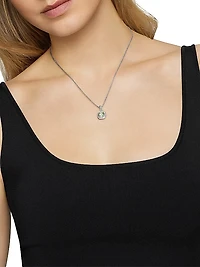 Petite Albion Pendant Necklace in Sterling Silver