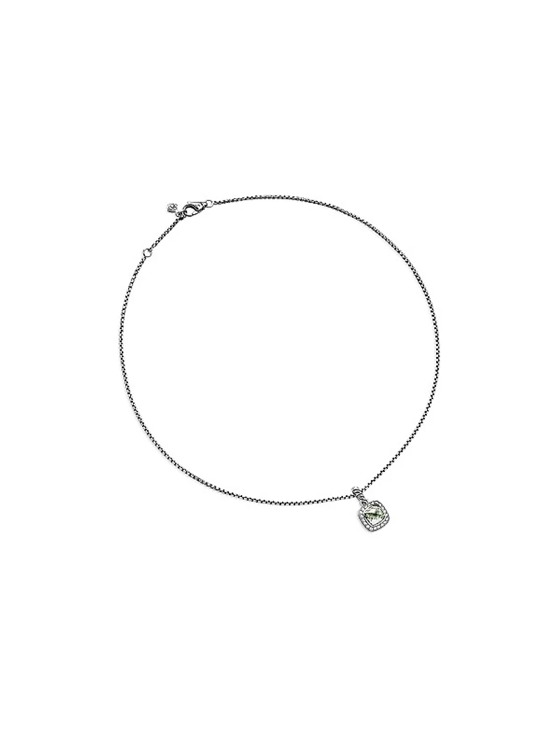 Petite Albion Pendant Necklace in Sterling Silver