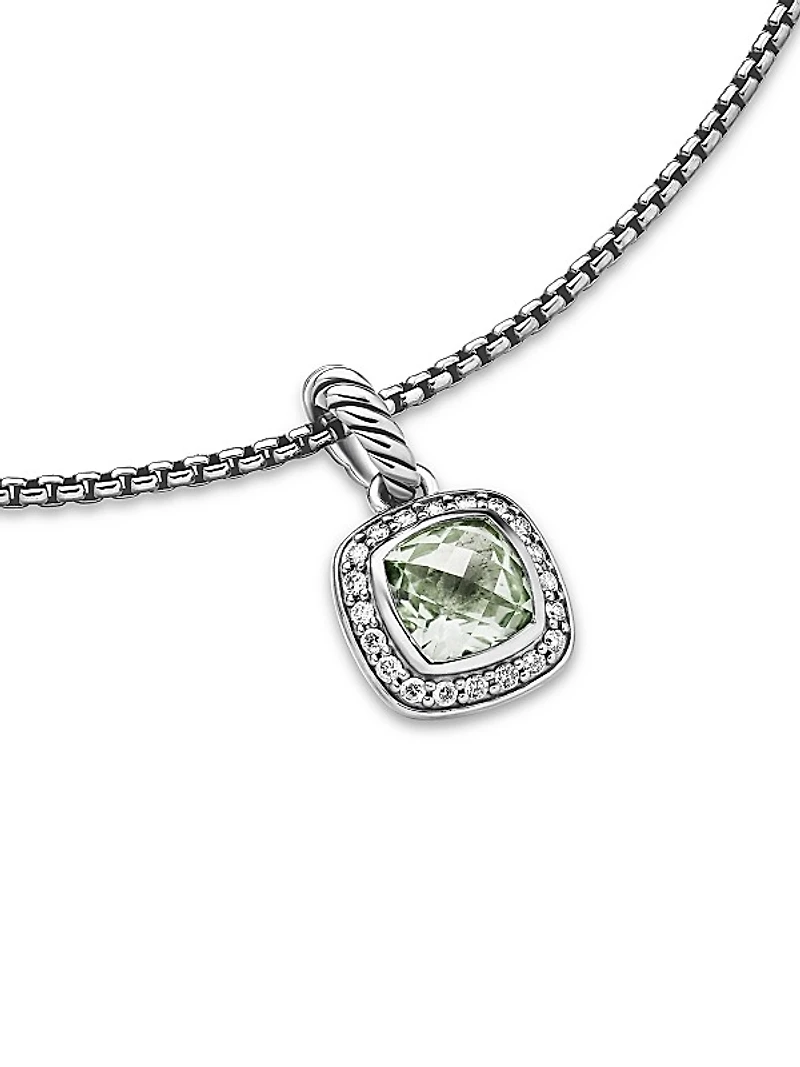 Petite Albion Pendant Necklace in Sterling Silver