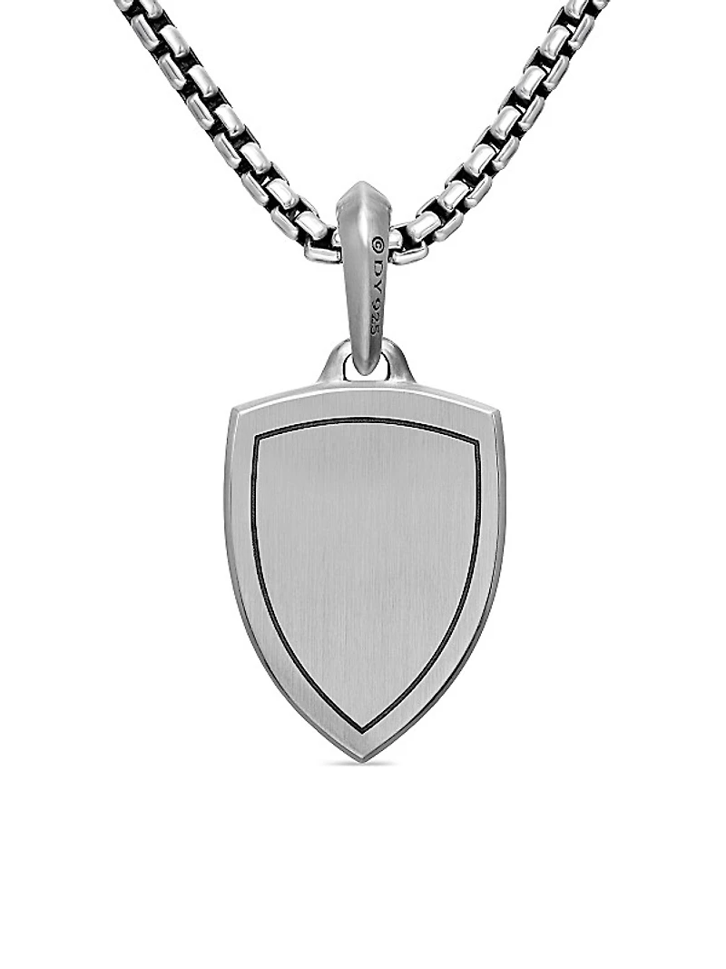 St. Michael Amulet in Sterling Silver