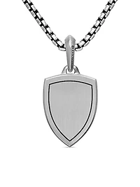 St. Michael Amulet in Sterling Silver