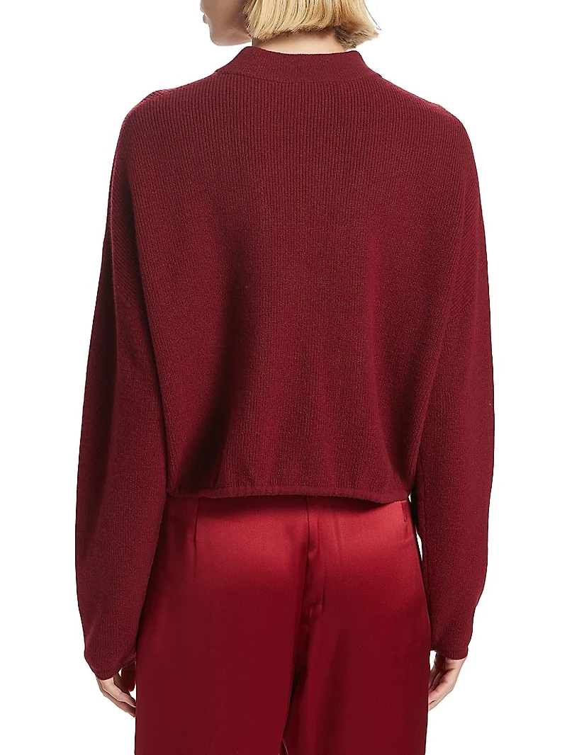 Chocker Wool Keyhole Sweater