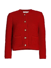 Gaspard Knit Cotton-Blend Cardigan