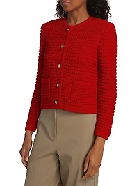 Gaspard Knit Cotton-Blend Cardigan