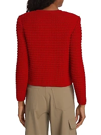 Gaspard Knit Cotton-Blend Cardigan