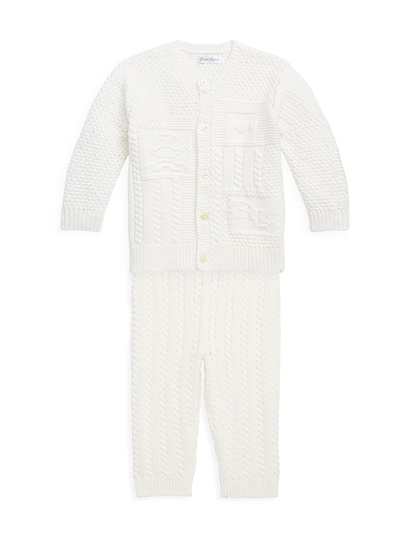 Baby's Cotton Knit Pants