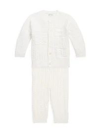 Baby's Cotton Knit Pants