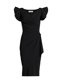 Beaurisse Ruffled Sheath Dress