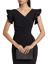Beaurisse Ruffled Sheath Dress
