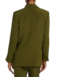 California Silk Long Jacket