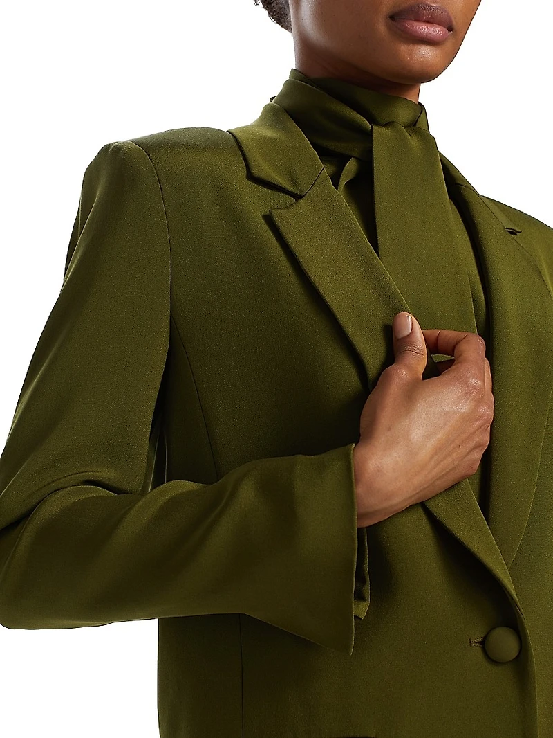 California Silk Long Jacket