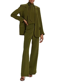 California Silk Long Jacket