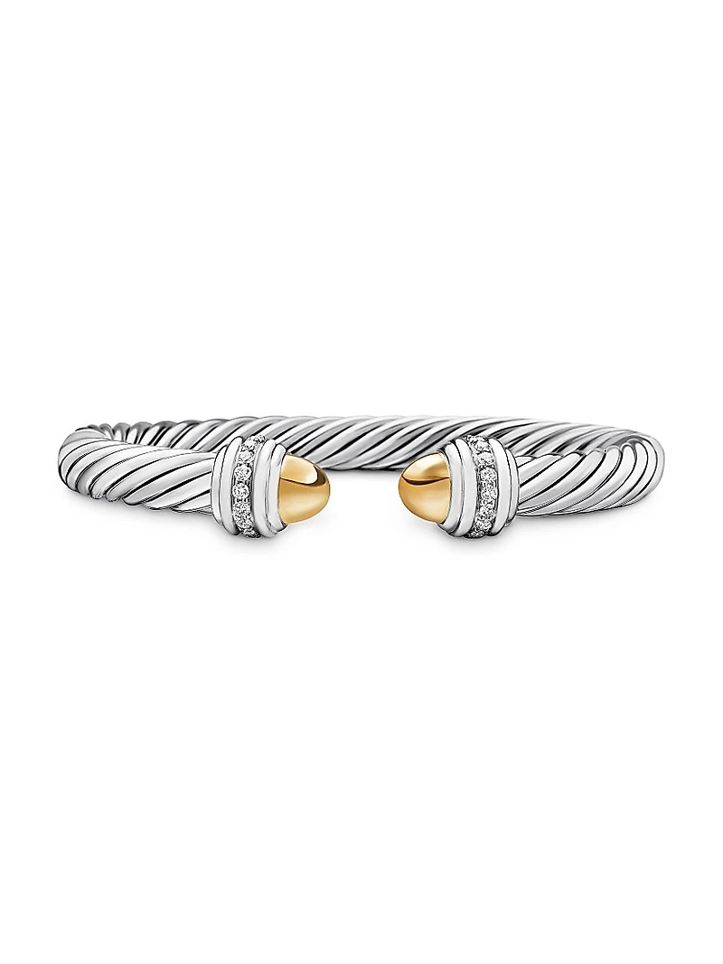 Classic Cable Bracelet in Sterling Silver